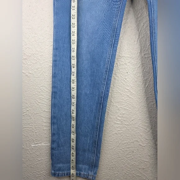 Princess Polly Seymour Mom Denim Womens Jeans High Rise Medium Wash Size 4 - Picture 8 of 11